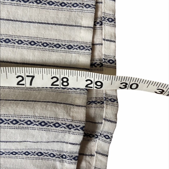 Men’s Striped Pattern Short Sleeves Shirt, Large - Picture 8 of 8